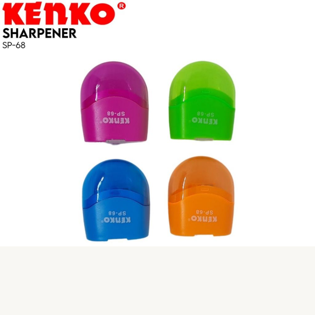 

SHARPENER / RAUTAN KENKO Pensil SP-68 1 Lubang / Pencil Triangular