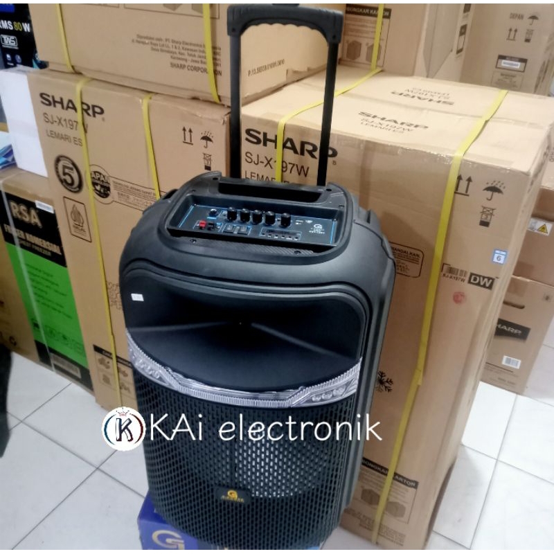 PORTABEL SPEAKER BLUETHOOTH 15 INCH G-POWER GST-1501