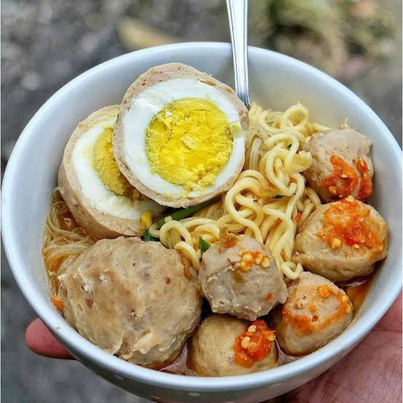 

Bakso Telor Ayam Mix Bakso Kecil + Bumbu Kaldu