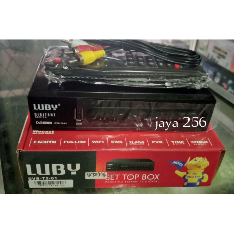 Set top box LUBY DVB-T2-01