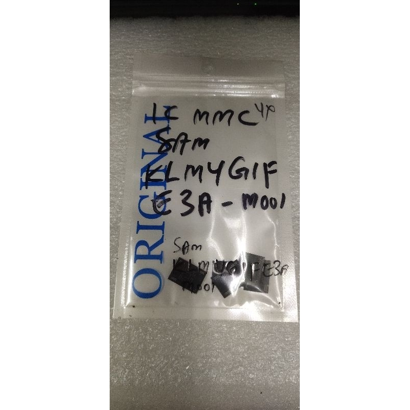 IC EMMC KLM4G1 / KLM4G1FE3A / KLM4G1FE3A-M001 - IC EMMC SAMSUNG KLM4G1FE3A - M001 ORI SECOND