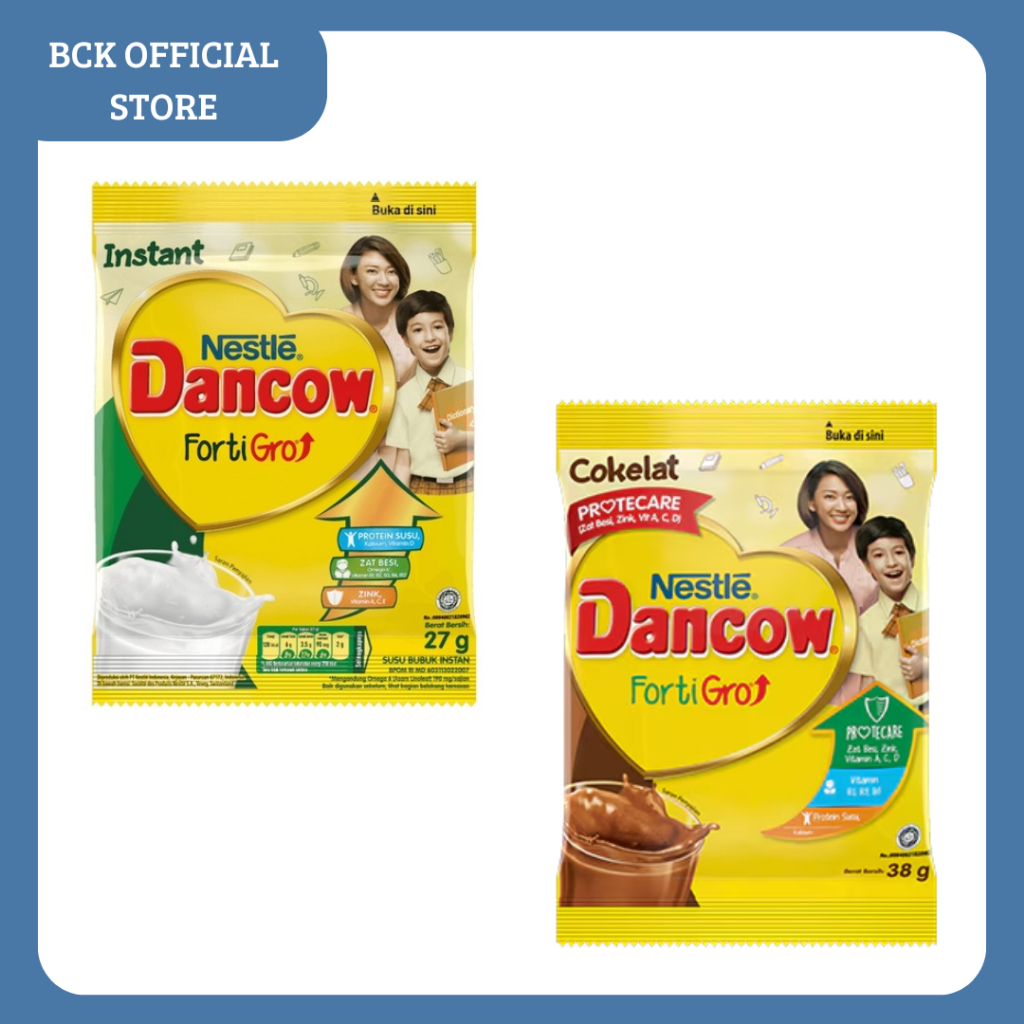 

DANCOW SACHET SUSU BUBUK GROWTH + FORMULA ALL VARIAN SCT (PCS)