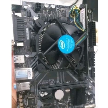 paketan mobo h310m i3 8100 ram 4gb