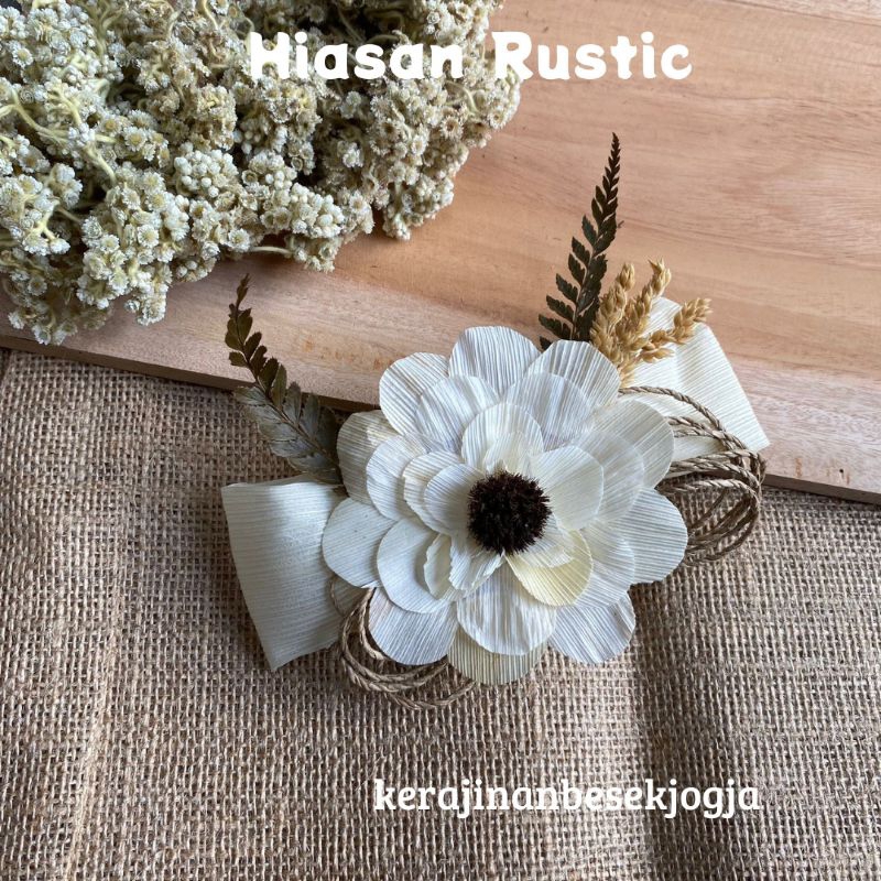 

READY BUNGA KLOBOT HIASAN RUSTIC /BUNGA HANTARAN/ BUNGA PARSEL PERNIKAHAN/ BUNGA MAHAR hiasan seserahan/seserahan rustic/klobot jagung/hampers/bingkisan
