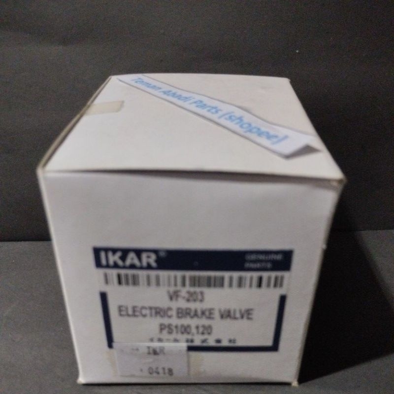 VALVE EXHAUST BRAKE MITSUBISHI UMPLUNG IKAR VF-203#IKR0418