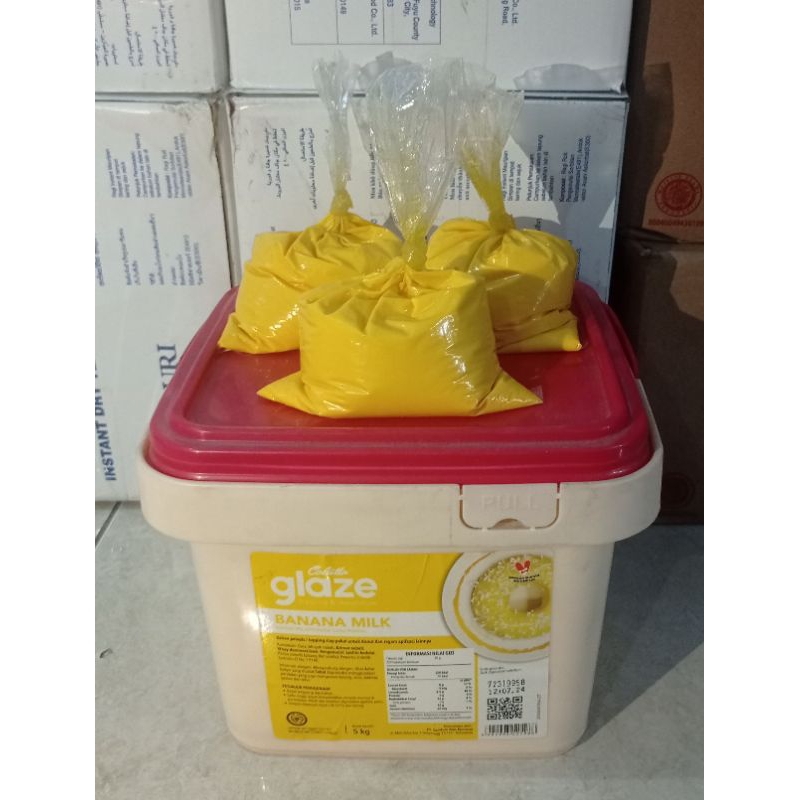 

Colatta glaze banana 250 gram ( kemasan repack )