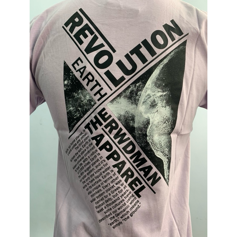 Kaos TShirt RWDMAN Cotton Combed 24s Reguler Size Irrish-RWD1447IR