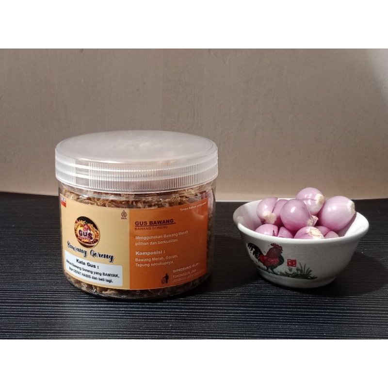 

BAWANG GORENG PREMIUM TOPLES 400ml RENYAH MURAH