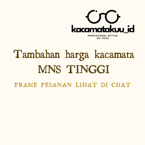 Kacamatakuu_id | Lensa Mns Tinggi / Kacamata Minus Tinggi Frame Bebas Pilih Model