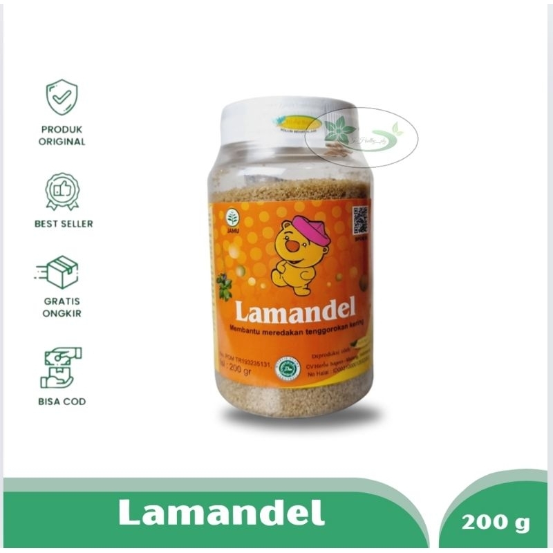 Lamandel Botol Obat Herbal Amandel Anak dan Dewasa