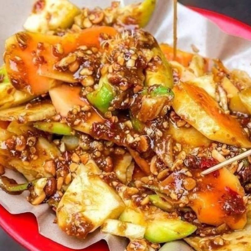 rujak buah segar