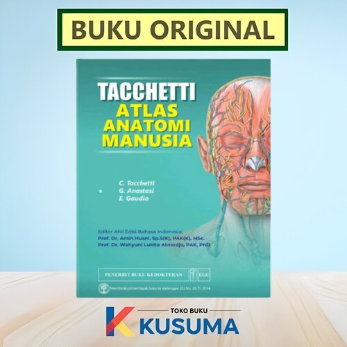 TACCHETTI ATLAS ANATOMI MANUSIA - DR AMIN HUSNI - ORIGINAL