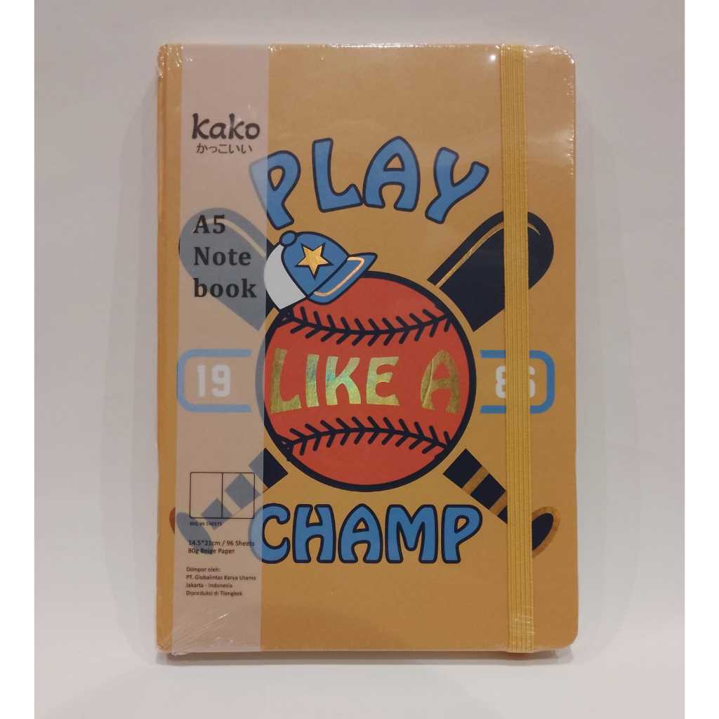 

KAKO NOTEBOOK HC A5 SPORT PLAY KKHC-13406 - GRAMEDIA BSD CITY