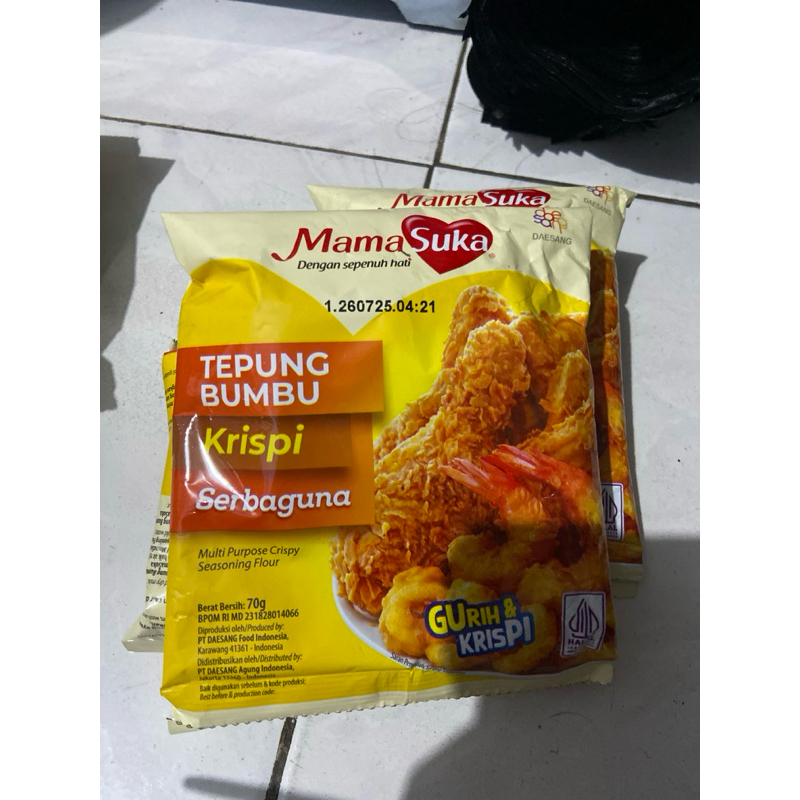 

MamaSuka - Tepung Bumbu Krispi 70 gr
