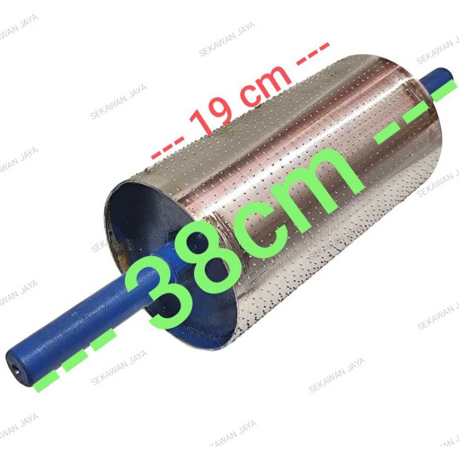 Roll Parutan Kelapa | Mata Parutan Halus | Premium Quality Stainless MATA ROLL PARUT KELAPA 4 in as 