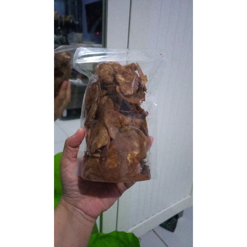 

keripik pisang rasa coklat