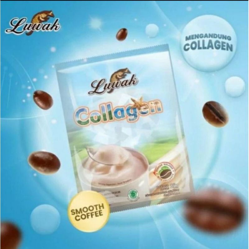 

Kopi Luwak Collagen 1 renceng/ kopi Luwak Collagen sachet