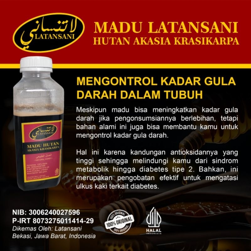 

Madu Latansani 200 gram