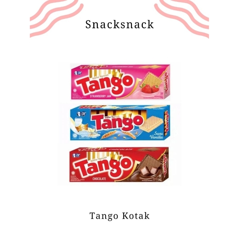 

Snack Biskuit Tango Wafer Kotak