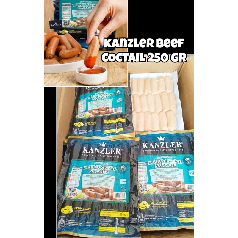 

KANZLER SOSIS COCTAIL 250 GR