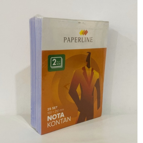 

MilL Nota Kontan Besar 2 Ply 2ply Paperline Rangkap 2 / B2 PPL 1 Pack isi 10 Buku