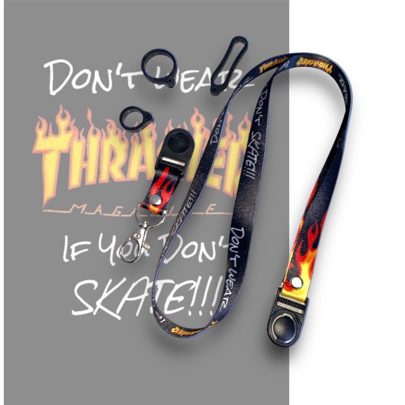 

THRASHER DONT WEAR IF U DONT SKATE LANYARD PREMIUM GANTUNGAN HP GANTUNGAN KUNCI