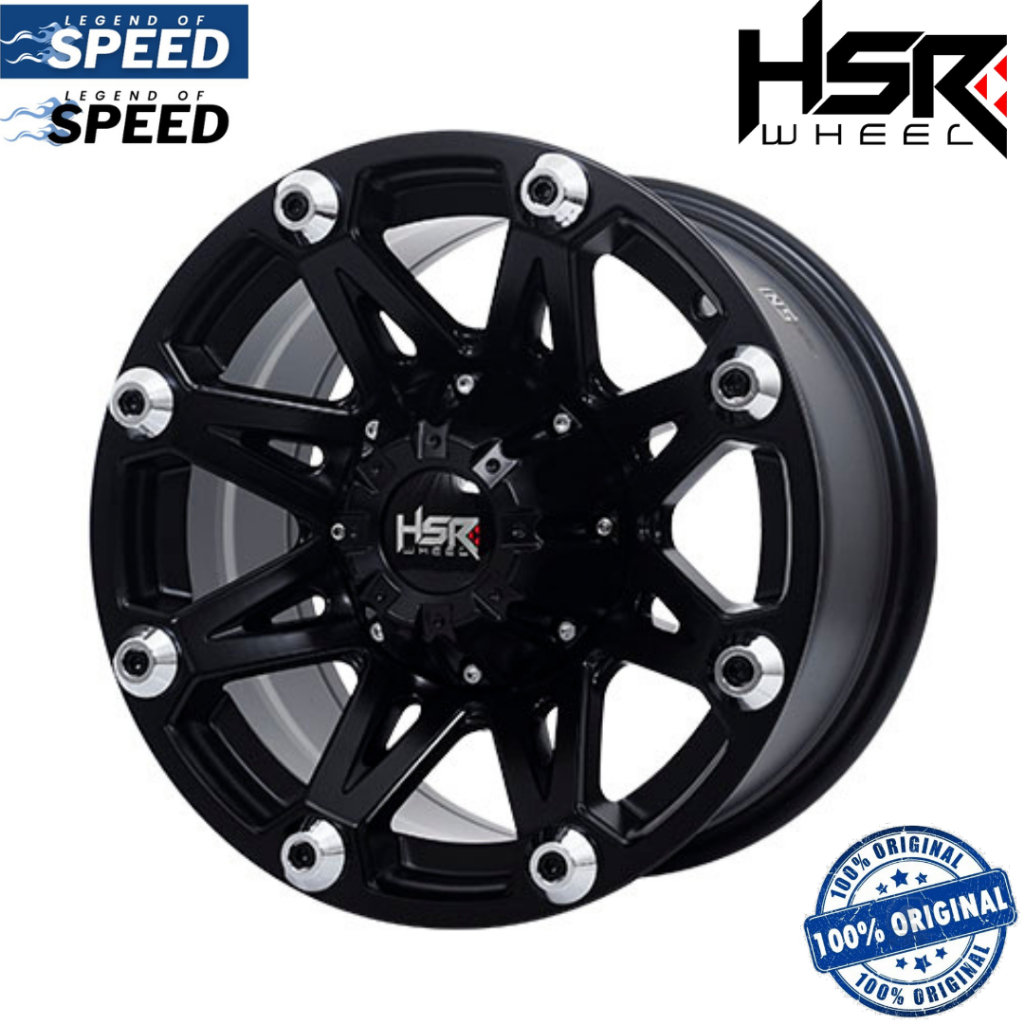 Velg Mobil Offroad HSR KLEAK Ring 15 Lubang 5x139,7 (Taft, Jimny, Katana, Escudo dll)