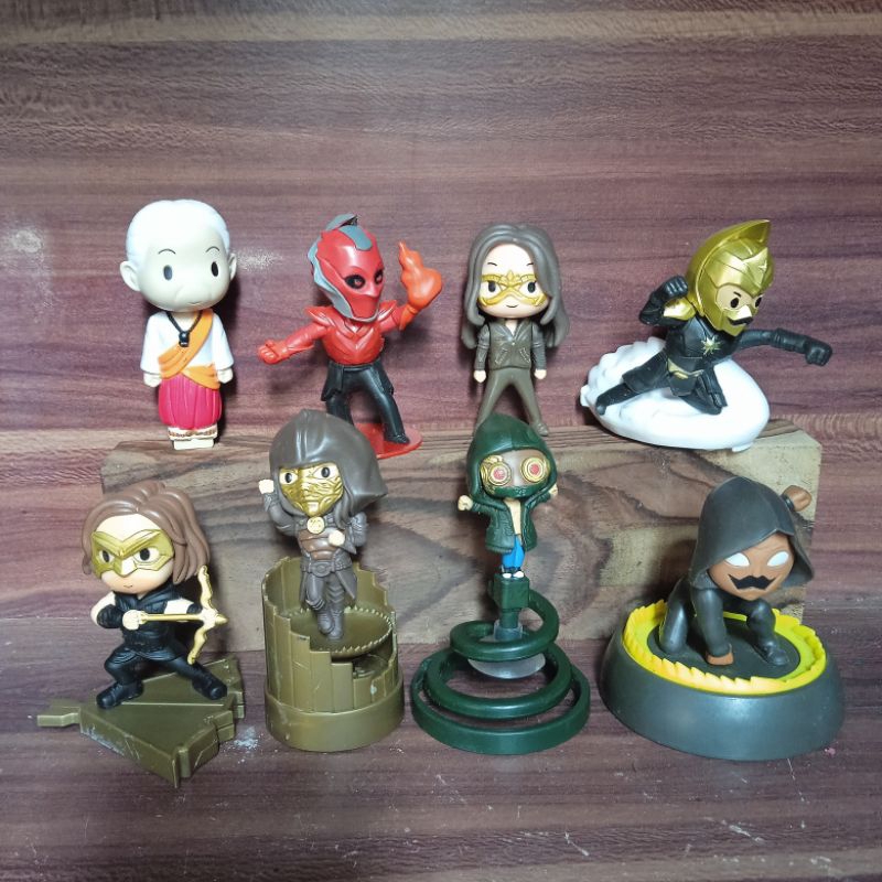 kfc toys chaki meal satria dewa gatot kaca full set