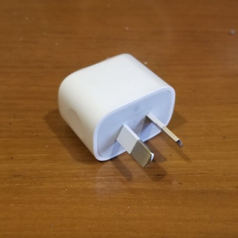 Adaptor Charger Australia iPhone Kaki 2 OEM