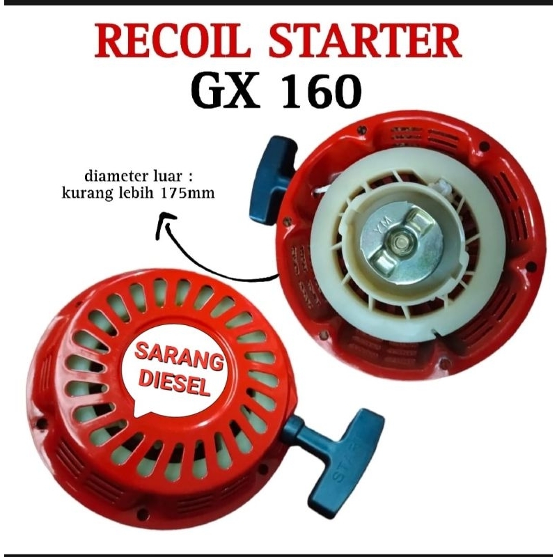 Recoil Stater Engkol Mesin Bensin Gx160 / Gx200