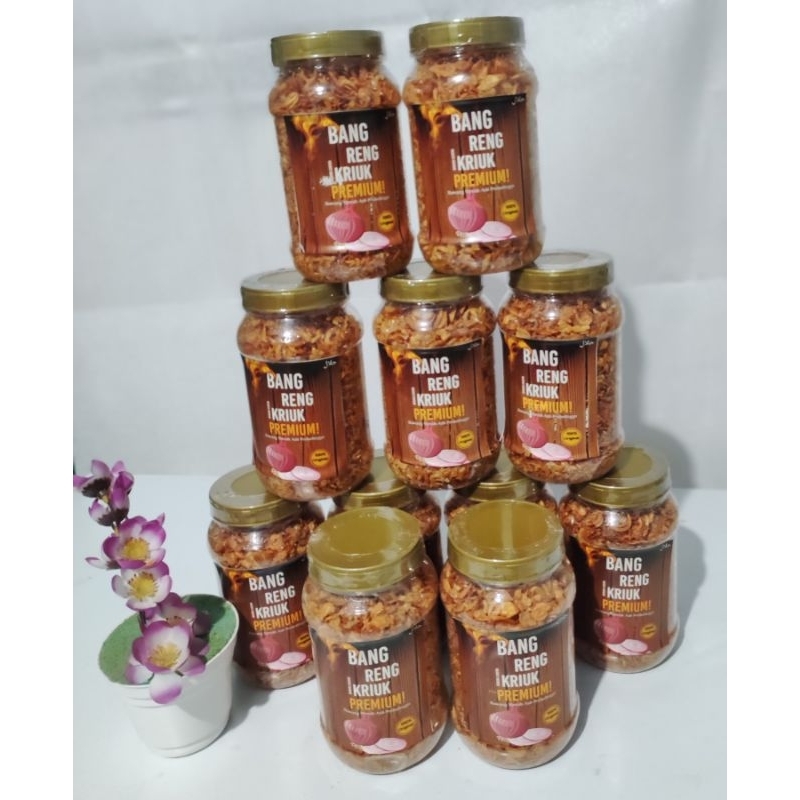 

Paket 5 botol bawang merah goreng premium