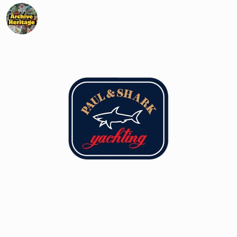 

sticker Paul and Shark yachting brand logo clothing casual stiker