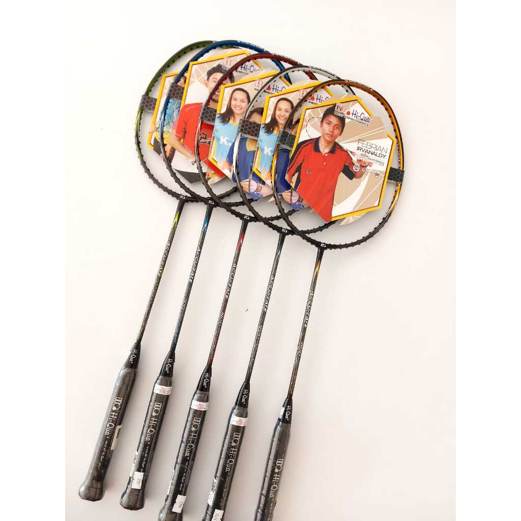 Raket Badminton HQ HiQua ACCURATE SLASH 500 600 700 800 900 Original