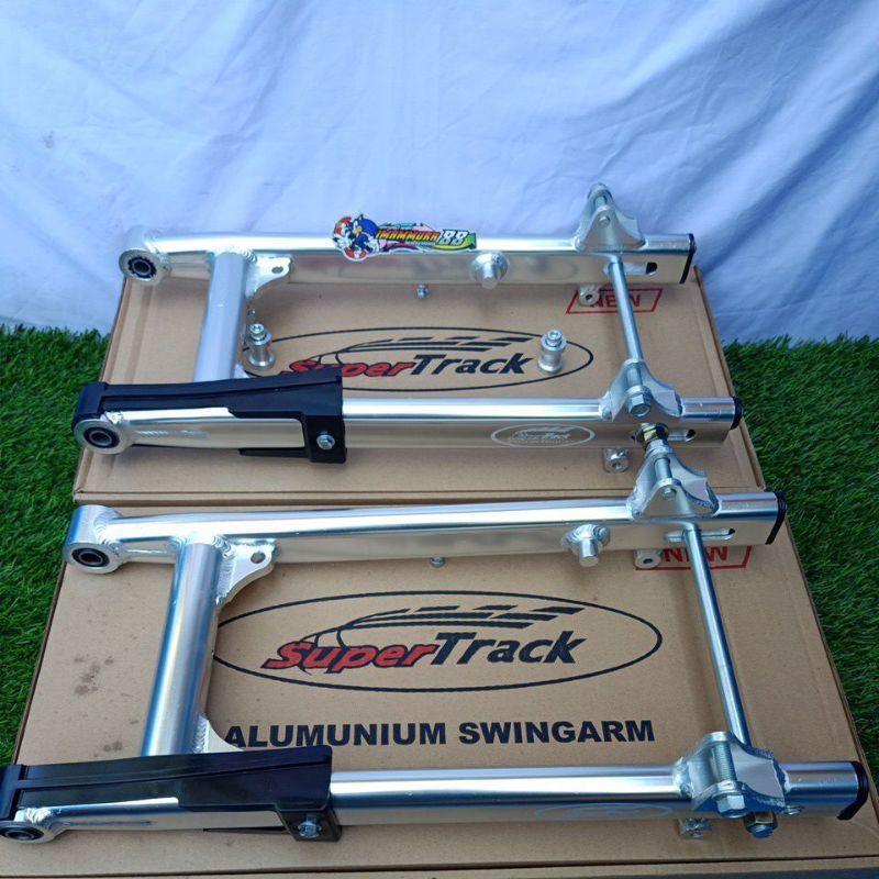 SWING ARM SUPERTRACK GEN 2 GEN2SAPIT URANG HONDA SUPRA X 125 DAN KARISMA POLISH