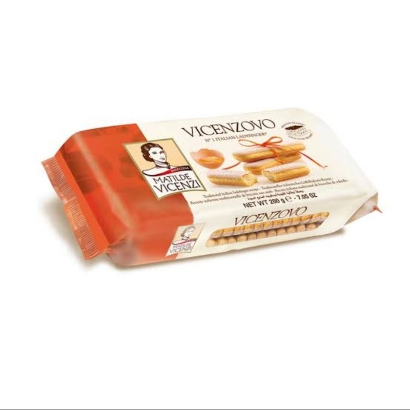

Biscuits Matilda Vicenzi Vincenzovo Italian Ladyfinger 200g / traditional recipe