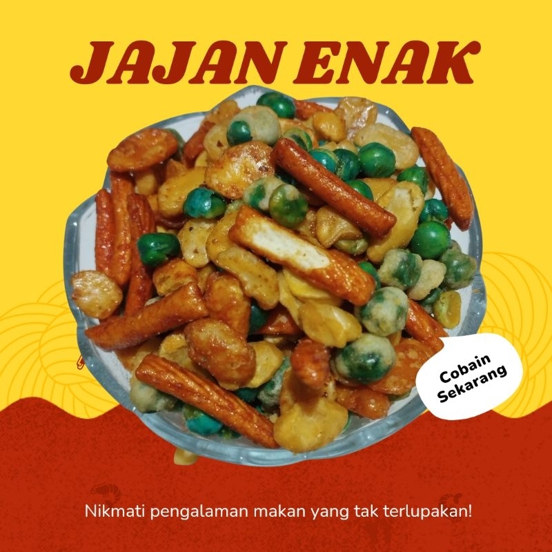 

Kacang Koro Mix - Koro Campur, Kacang Campur Jaipong 250g