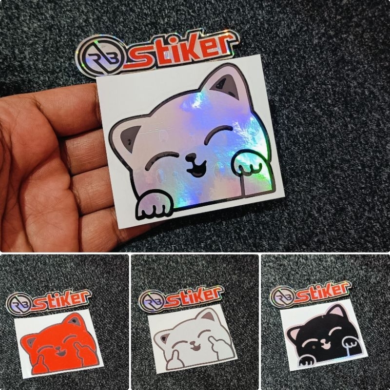 

Stiker cutting KUCING lucu