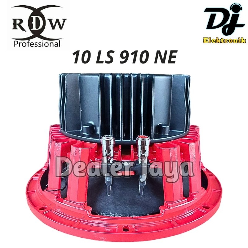 Speaker Komponen RDW 10 LS 910 NE / 10 LS 910NE / 10LS910NE - 10 inch (NEO)