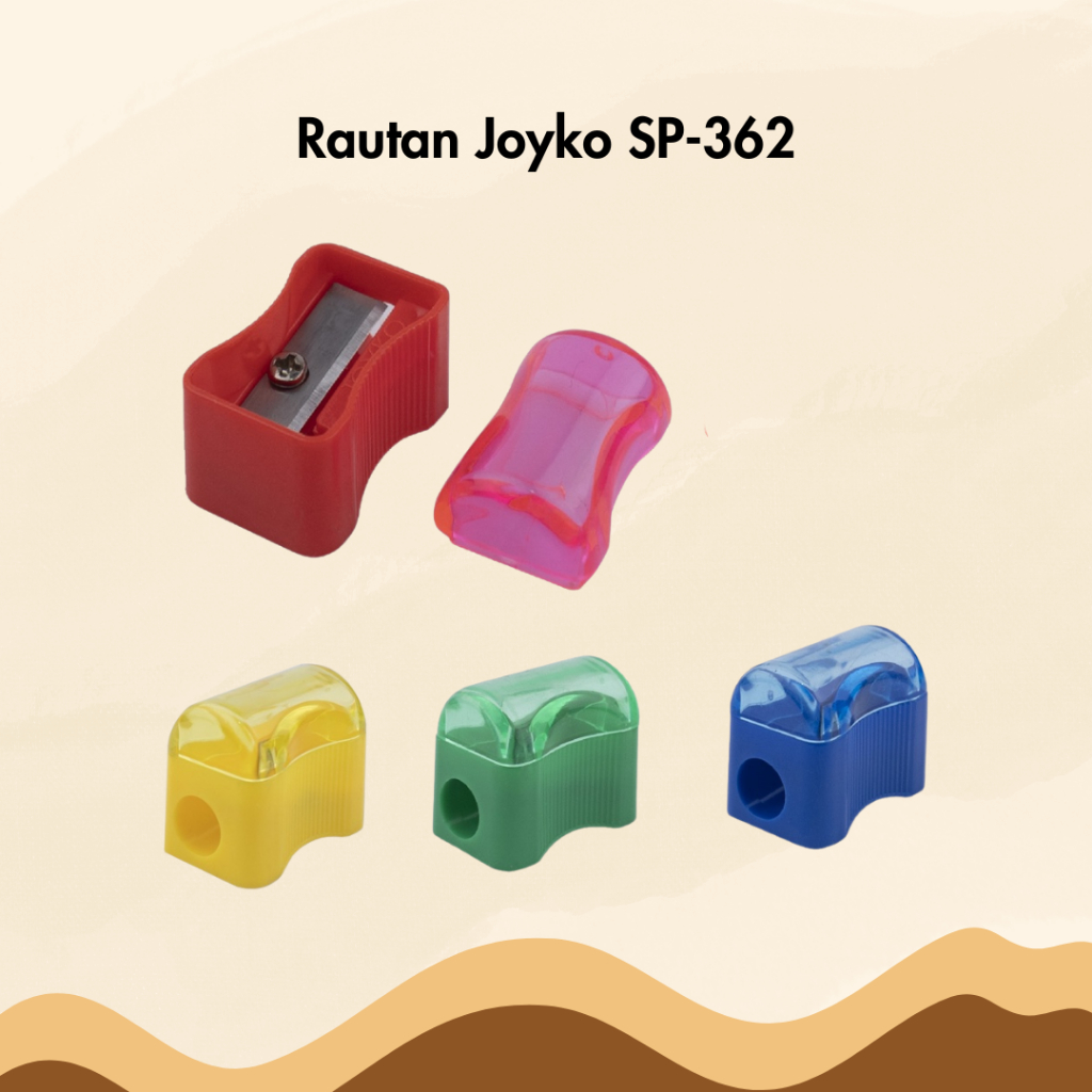 

Rautan Pensil Joyko SP-362 Serutan Sharpener Ongkotan Ongotan Gerotan Asahan