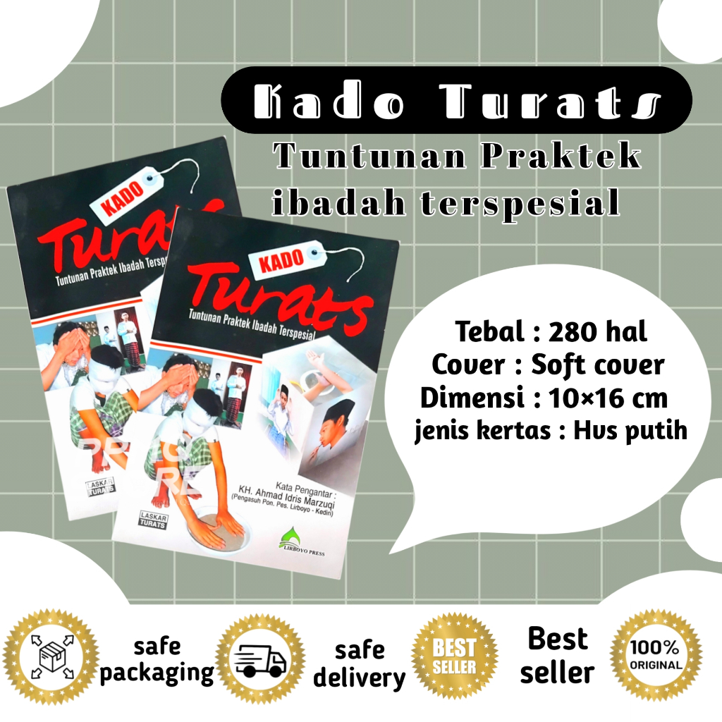 PPMQ BUKU KADO TURATS | TURATS LIRBOYO | BUKU UBUDIYAH | PRAKTEK IBADAH KESEHARIAN
