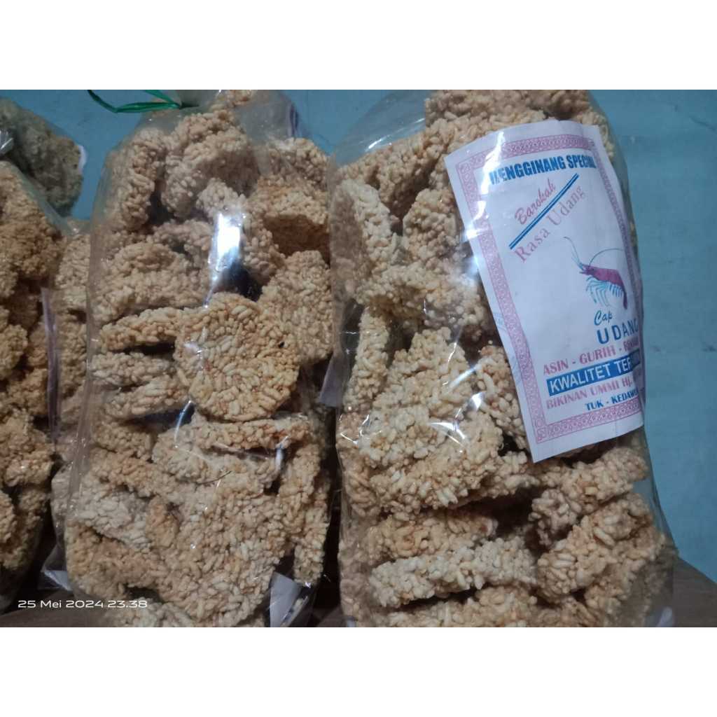 

RENGGINANG UDANG GURIH BESAR KHAS CIREBON 1000 GRAM