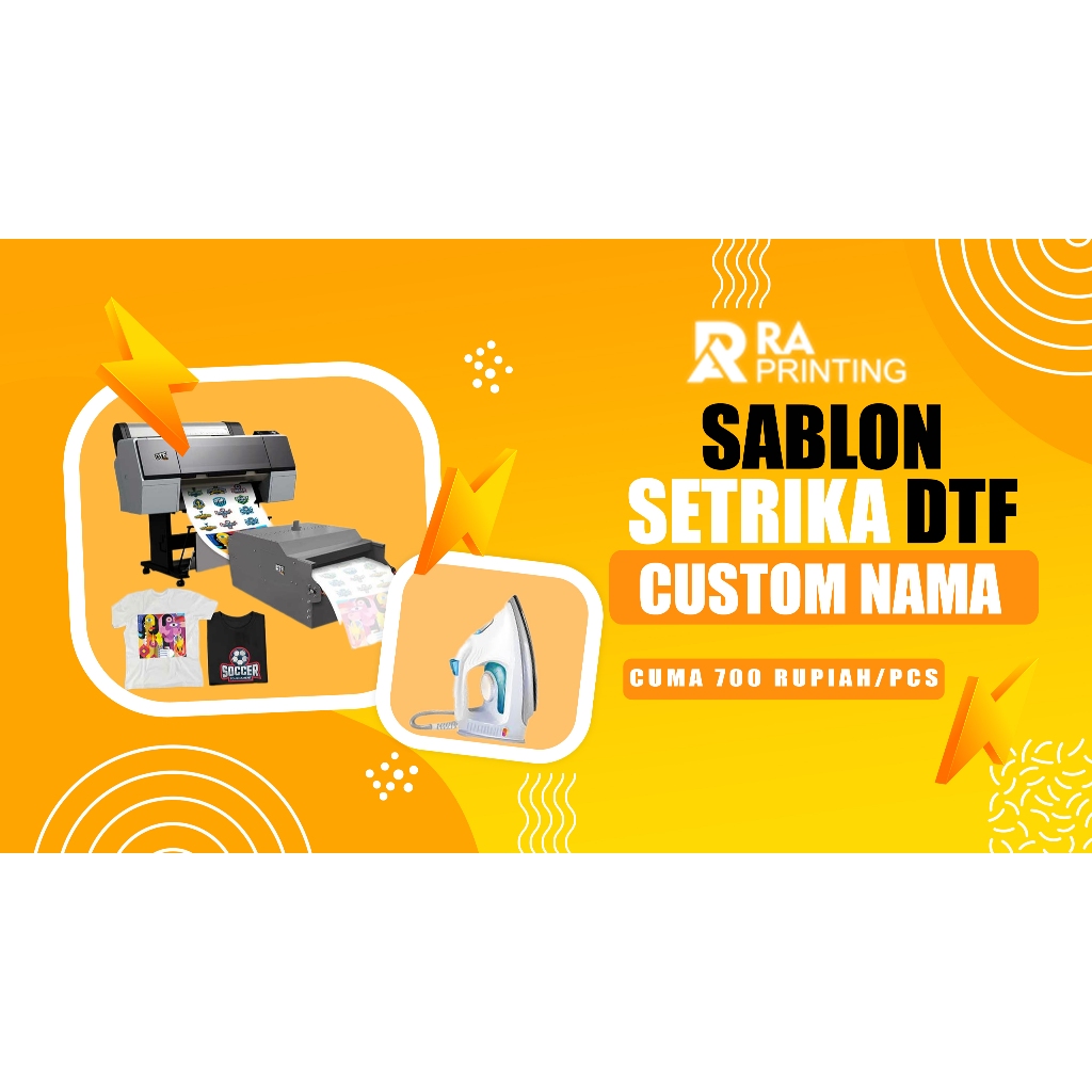 

Sablon Setrika Stiker Label Nama DTF FREE CUSTOM NAMA ANAK
