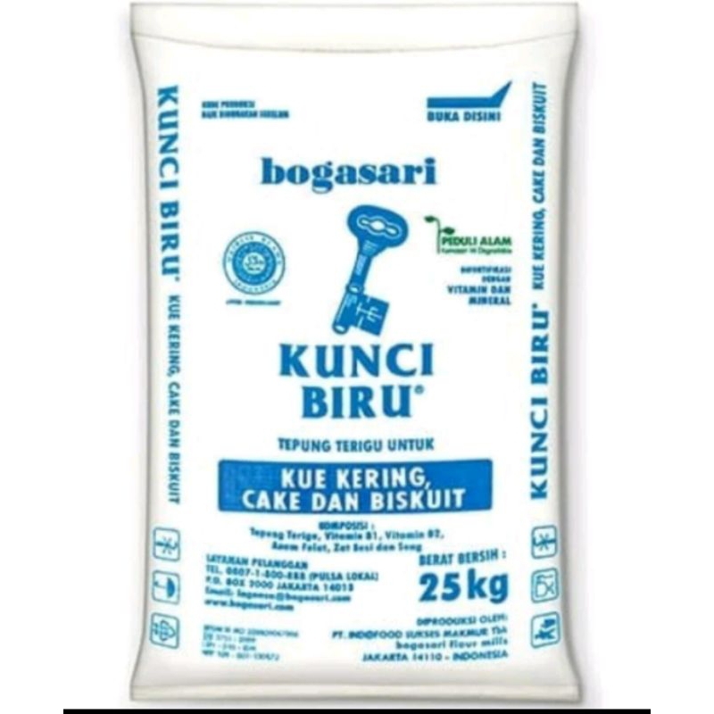 

TERIGU KUNCI BIRU KILOAN 1KG REAPACK