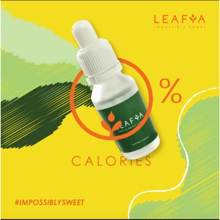 

LEAFIA - Pemanis 0 kalori Stevia pengganti gula