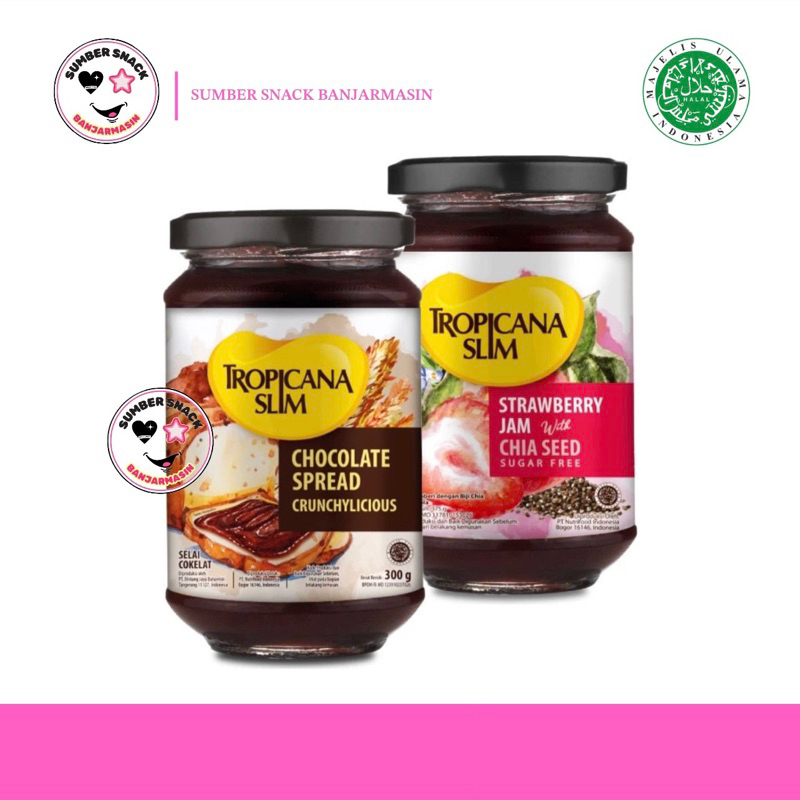 

Tropicana Slim Selai Bebas Gula (300g)