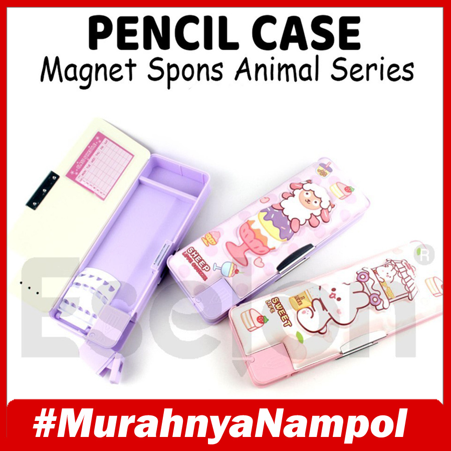 

TEMPAT PENSIL MAGNET Kotak Pensil Magnet 35314-B Tempat Pensil Magnet Spons Xiaolingjing - ATK - NAU STORE ID