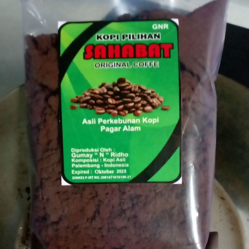 

kopi bubuk premium pagar alam robusta merk sahabat no1