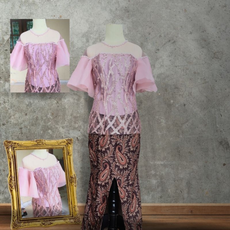 MIJI Set Kebaya Wisuda Non Hijab