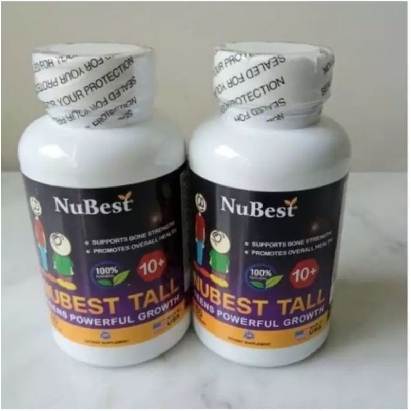 NuBest Tall 10+ Powerfull Growth Formula For Children & Tens 60 Capsul