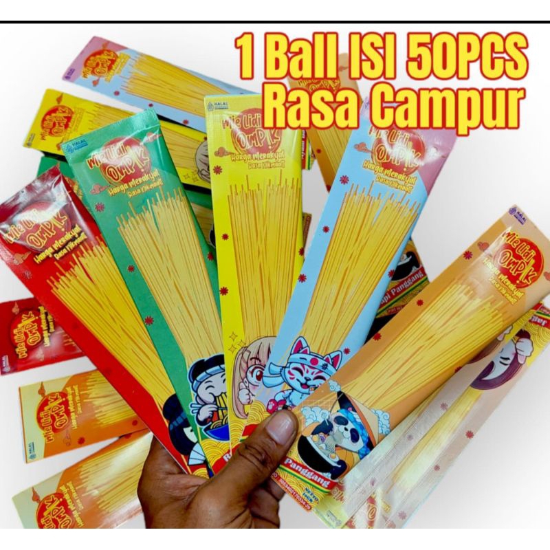 

Mie Lidi Camilin 10gr 1Ball isi 50 pack random rasa